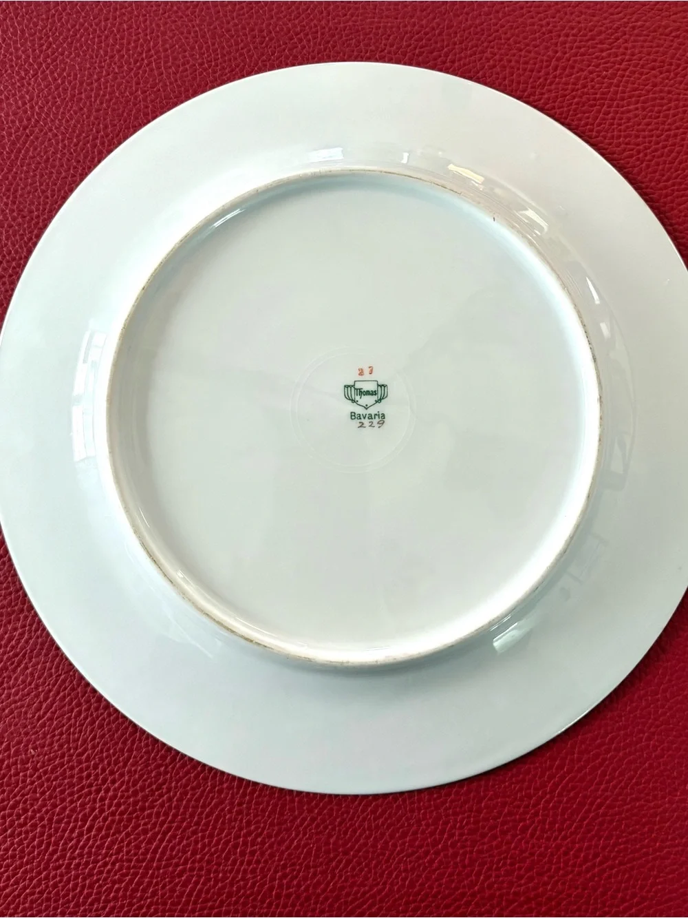 Vintage Staffordshire Flow Blue ironstone charger plate Jenny Lind pattern